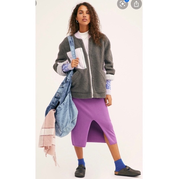 NEW Free People Rivington Sherpa Jacket - Picture 5 of 9